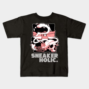 Sneaker Holic Bleached Coral Kids T-Shirt